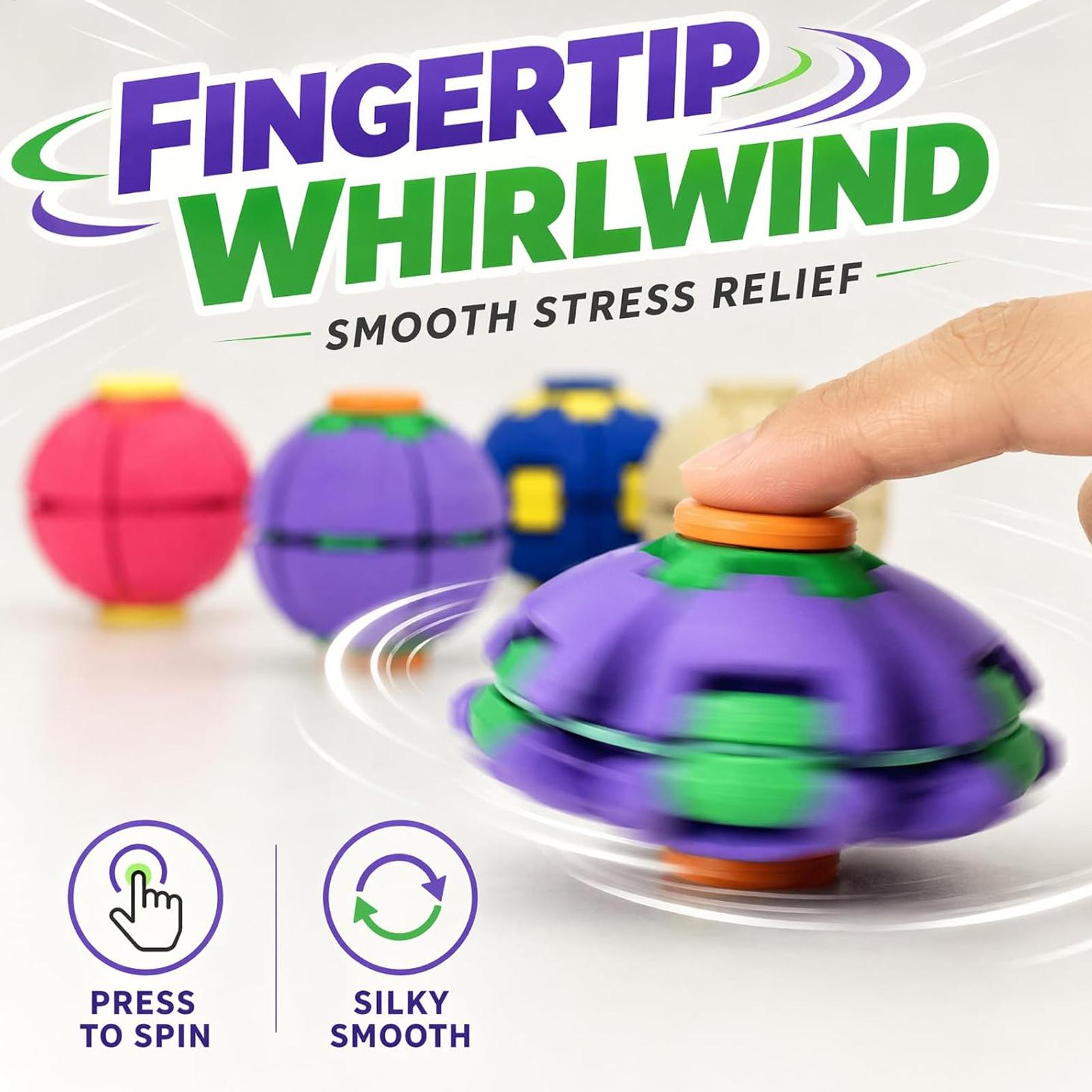 Fidget Spinner Bearing - Fidget Balls 3D-geprinte sensorische drukknop om