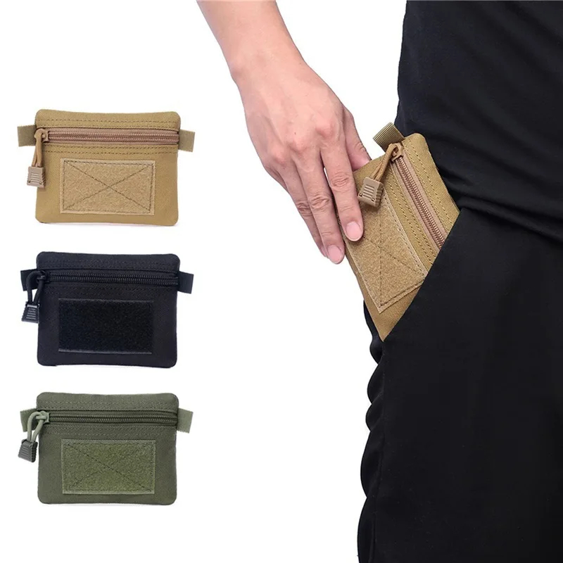 Edc Carry Card - Waterdichte Outdoor Camping EDC Molle-portemonnee Draagbare