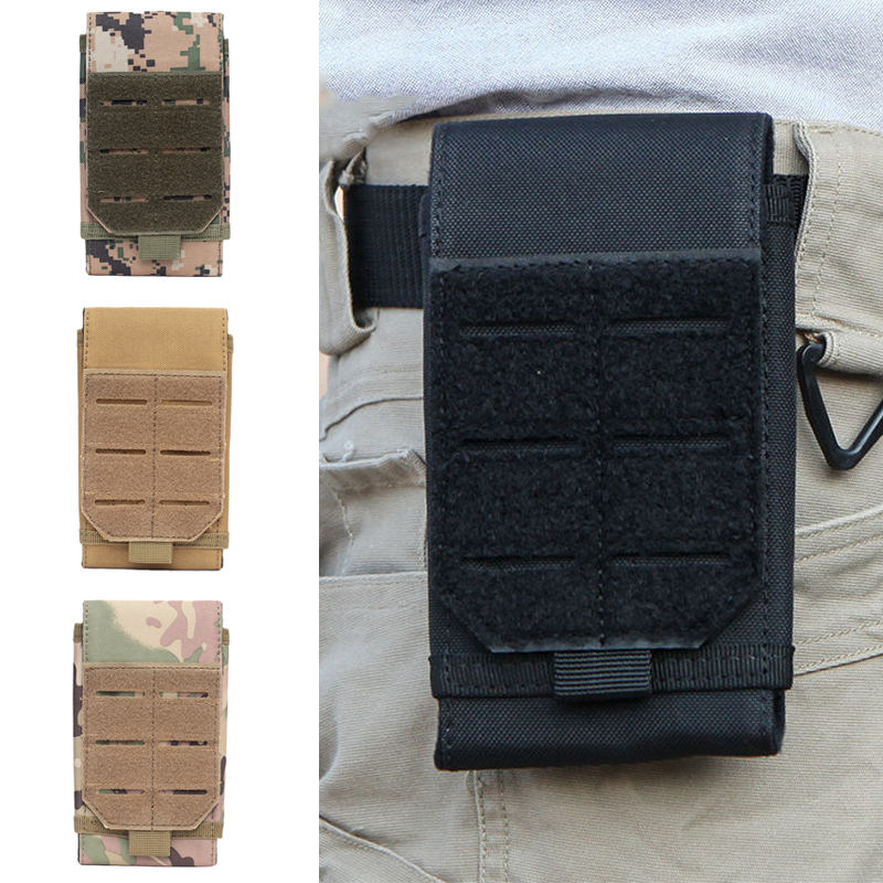 Edc Carry Fanny Pack - Outdoor Molle Telefoonzakje Tactische Heuptas Camping