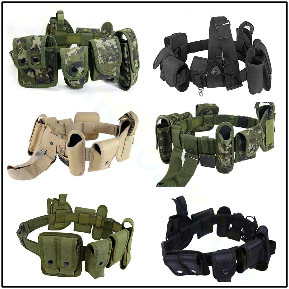 Edc Concealed Carry Belt - Outdoor tactische riemset Politiebewaker Modulaire uitrusting