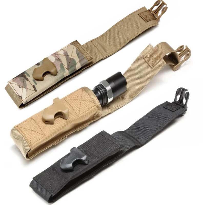 Edc Carry Fanny Pack - Zaklampzakje Zaklamphouder Case Molle EDC Tool