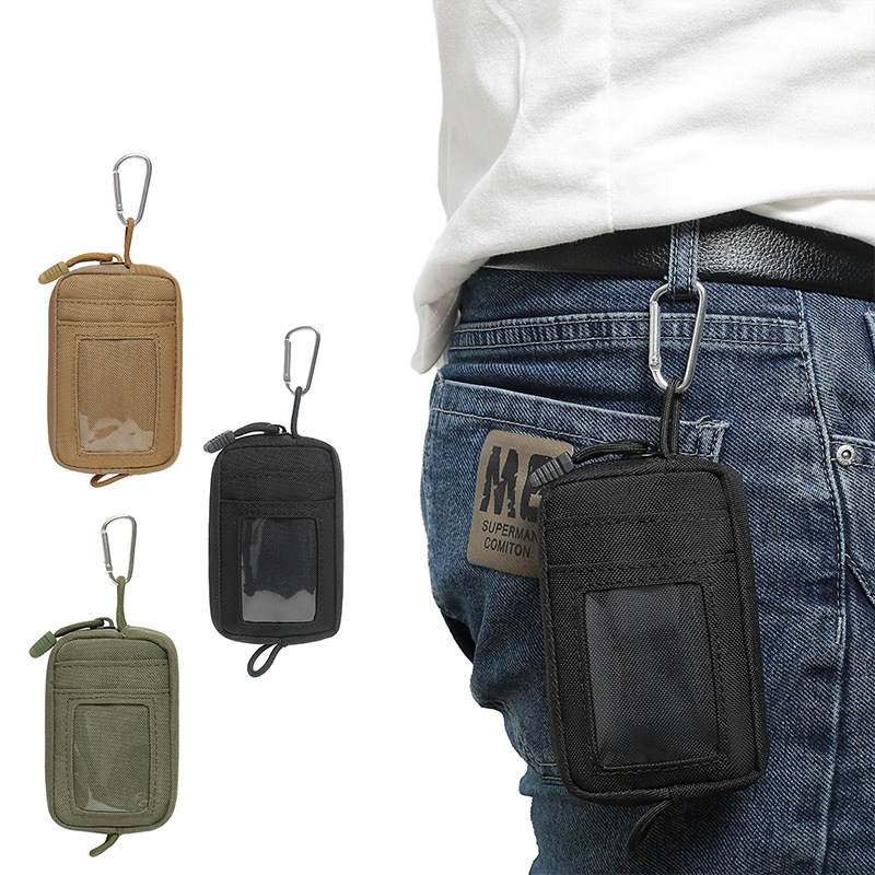 Edc Carry Card - Multifunctionele outdoor-wandelrugzak EDC-accessoire heuptas draagbare kaarthouder