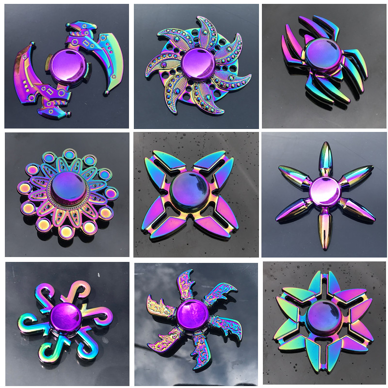 Fidget Spinner Bearing - Nieuwe Zinklegering Kleurrijke Fidget Spinner Hoge