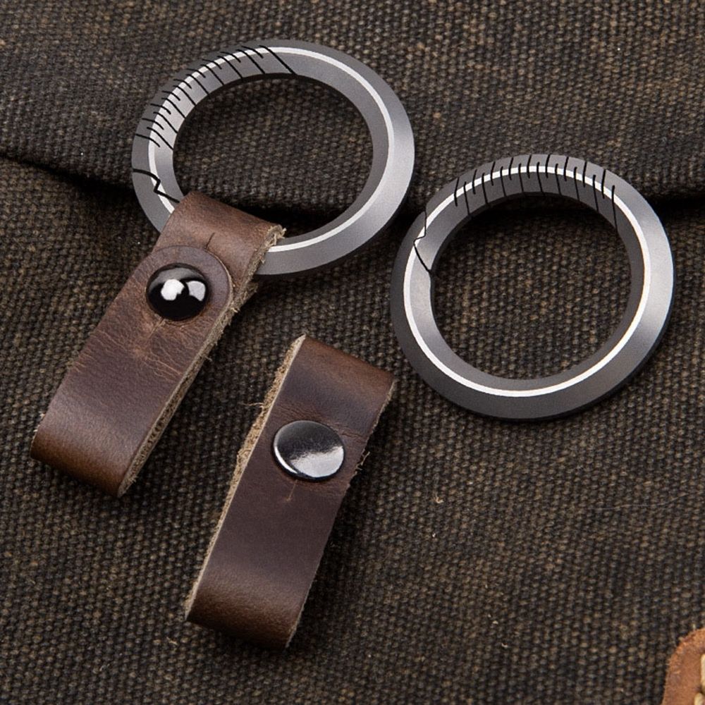 Titanium Legering Lederen Riem - Edc Concealed Carry Belt recensie en prijs