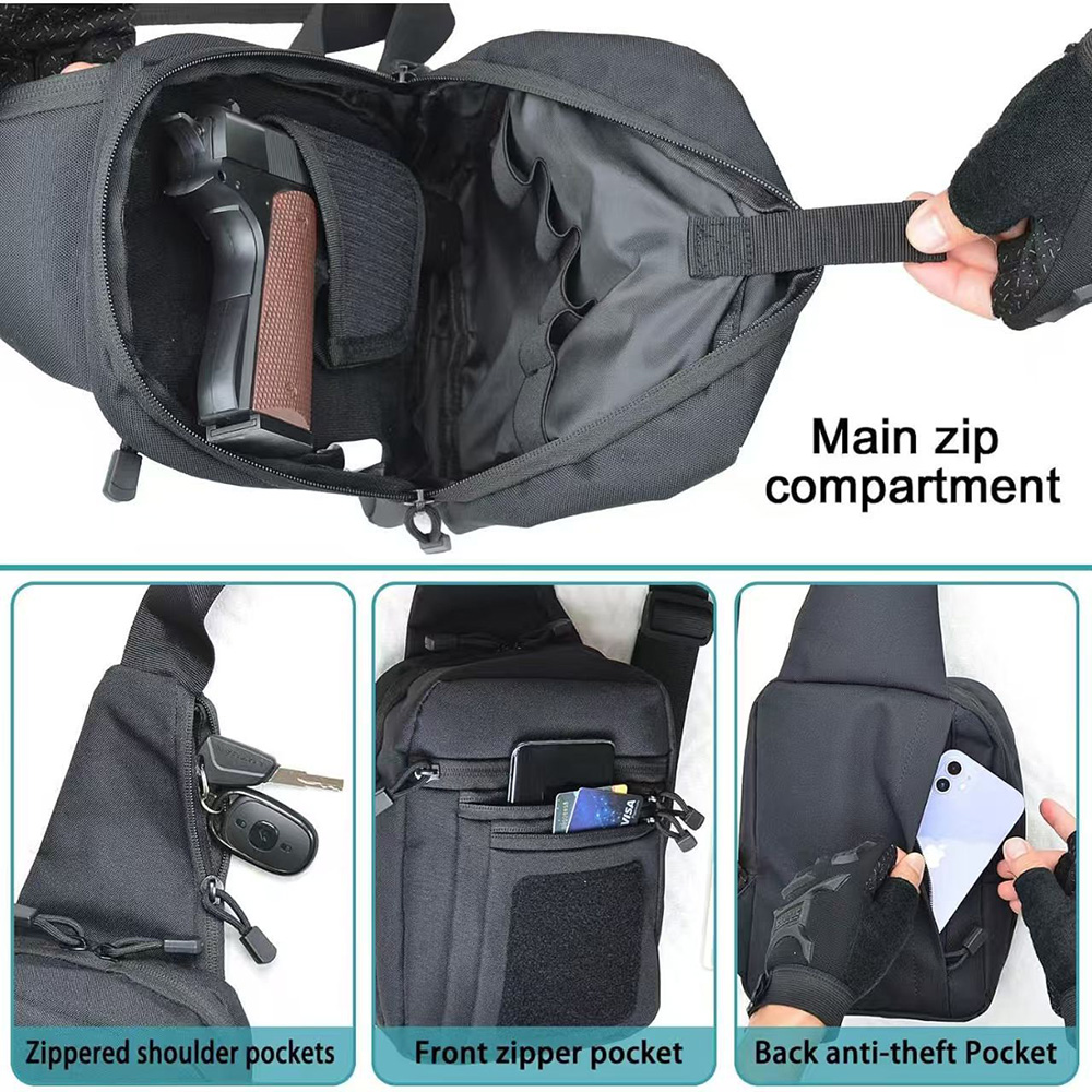 Tas voor mannen & vrouwen - ED - Edc Concealed Carry Bag recensie en prijs