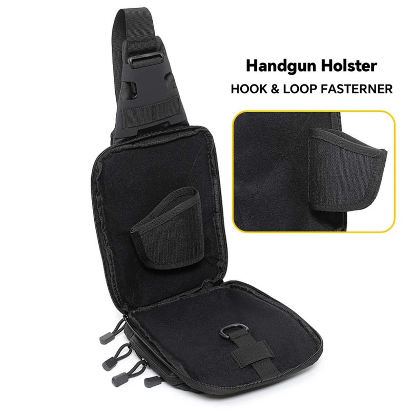 Tactische schoudertas voor ver - Edc Concealed Carry Bag recensie en prijs