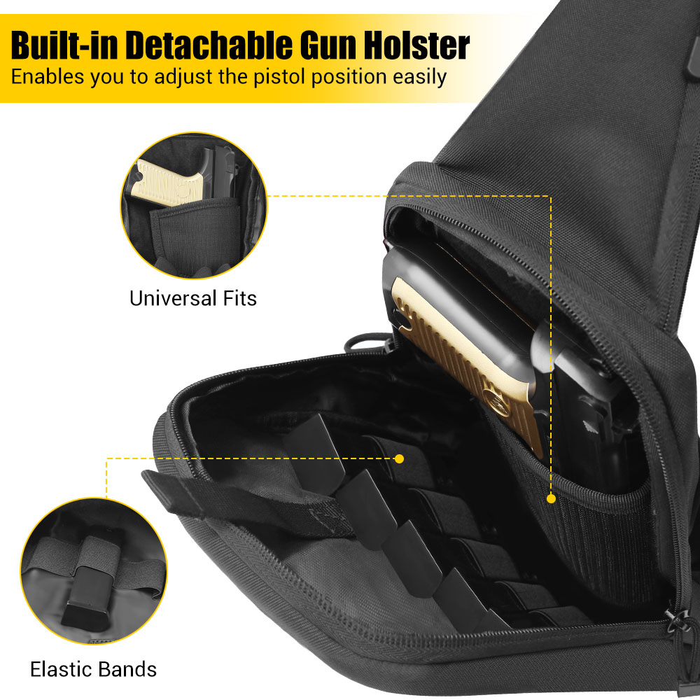 Tactische pistooltas Verborgen - Edc Concealed Carry Bag recensie en prijs