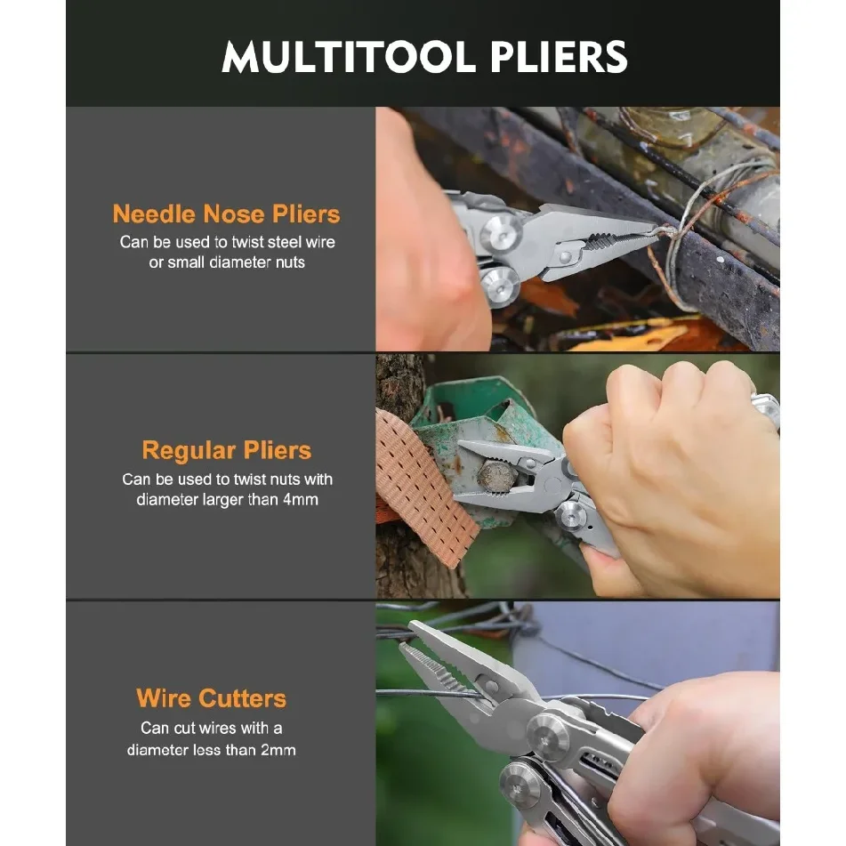 Outdoor opvouwbare tang EDC mu - Edc Carry Pliers recensie en prijs