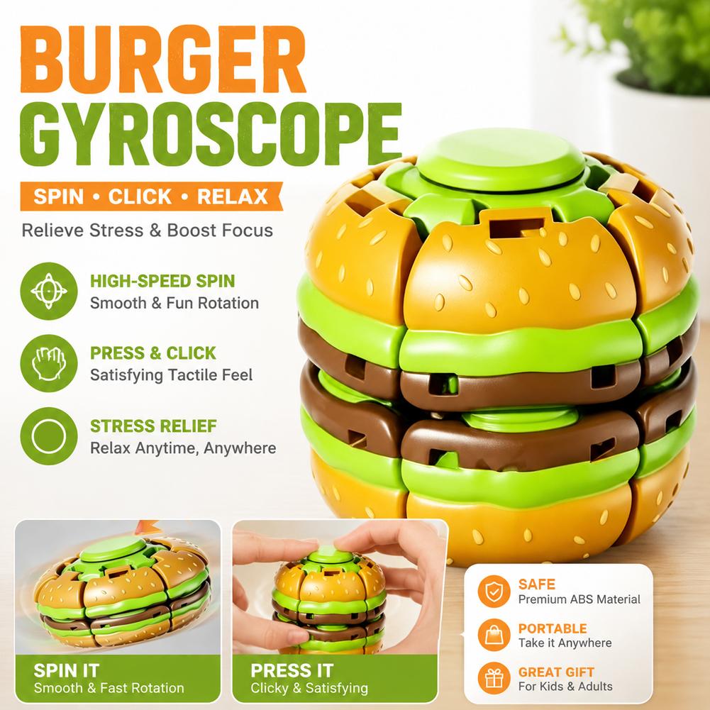 Burger Gyroscoop Fidget Toy Vi - Fidget Spinner Bearing recensie en prijs