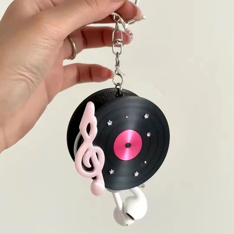 Koreaanse retro vinylplaat hoo - Cable Winder Keychain recensie en prijs