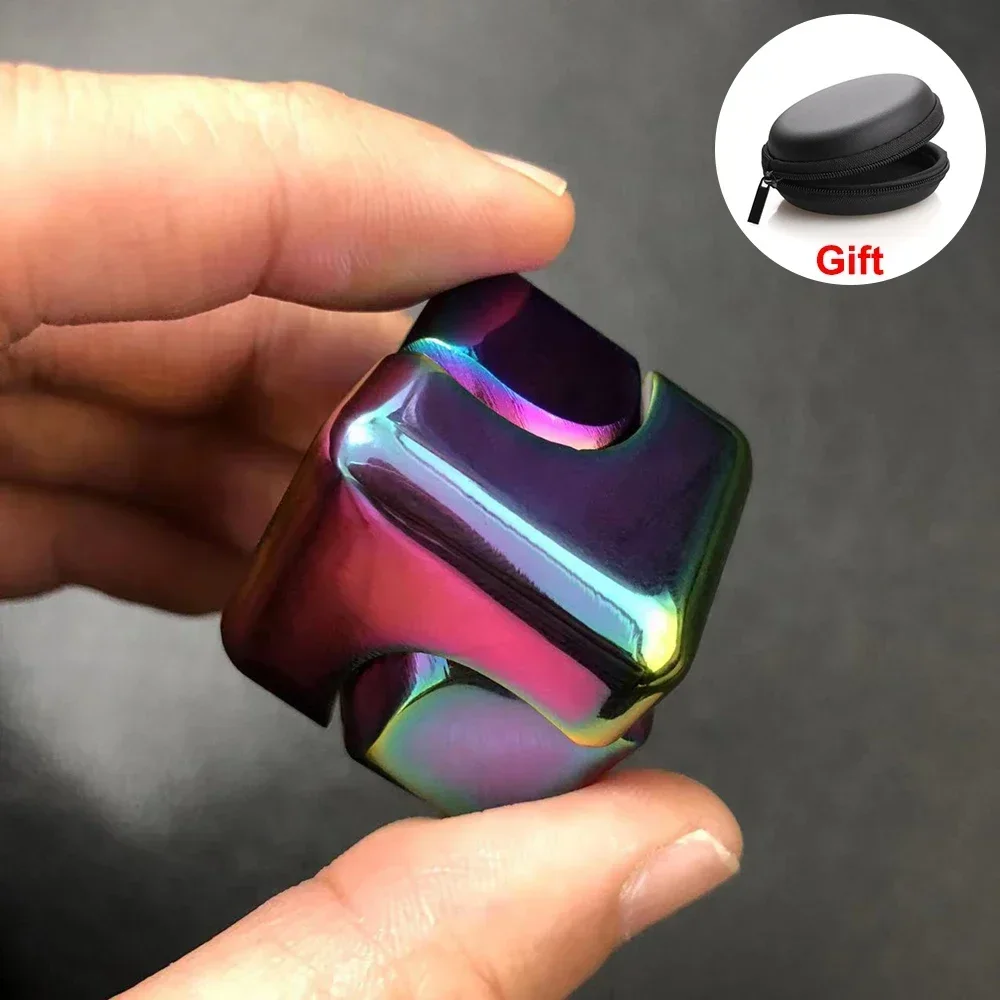 Metalen Kubus Roterende Vinger - Fidget Spinner Bearing recensie en prijs