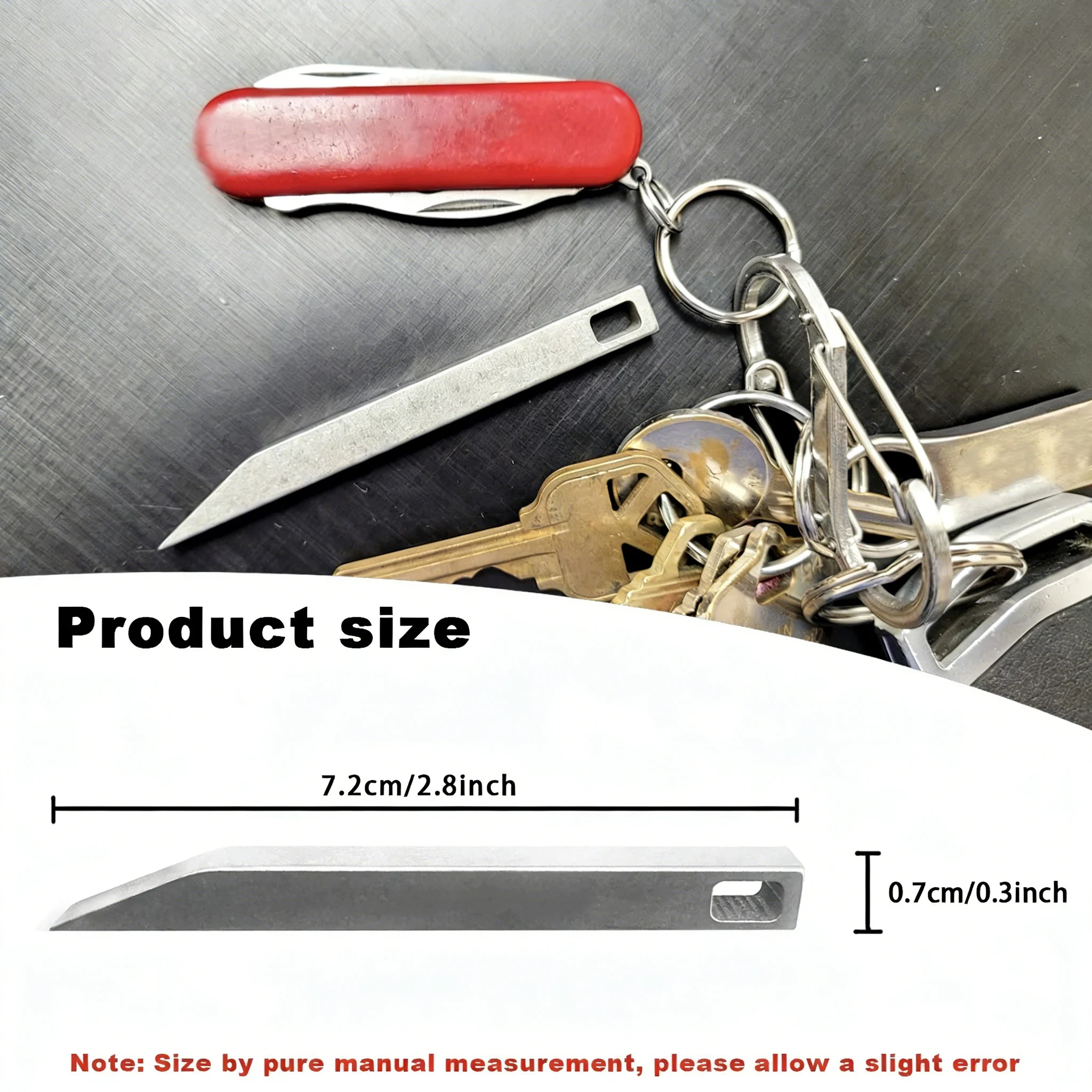 Zware sleutelhanger-krik EDC-k - Edc Day Carry recensie en prijs