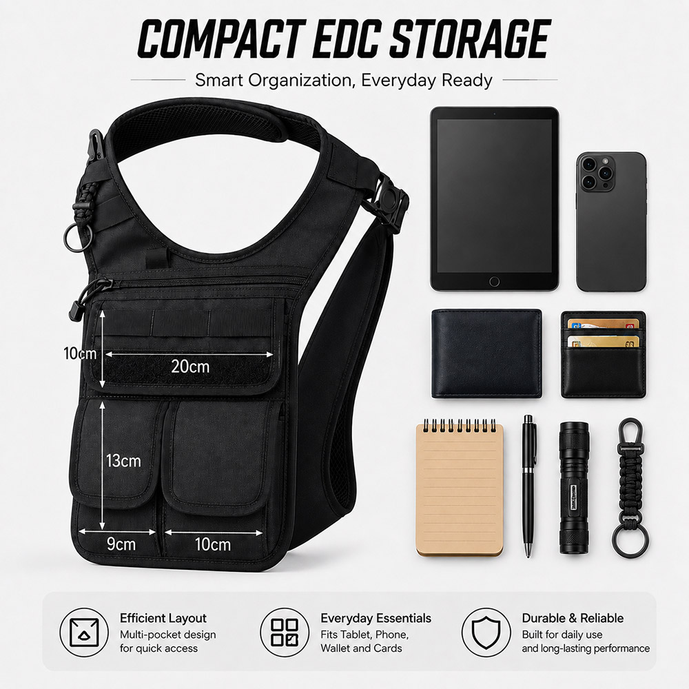 Tactische verborgen onderarm g - Edc Concealed Carry Bag recensie en prijs