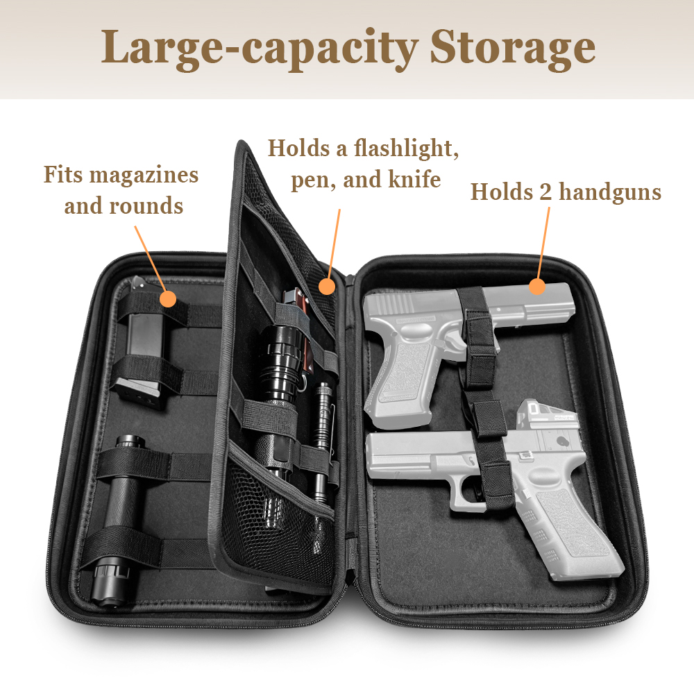 Tactische pistooltas Dubbele p - Edc Concealed Carry Bag recensie en prijs