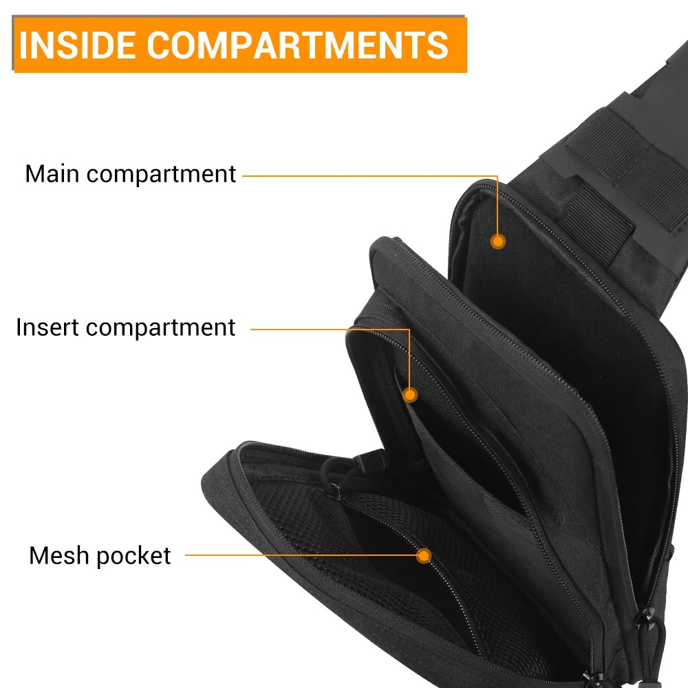 Tactische pistooltas, verborge - Edc Concealed Carry Bag recensie en prijs