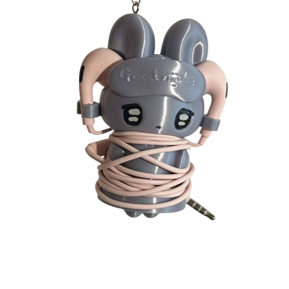 Schattig Konijntje Kabeloproll - Cable Winder Keychain recensie en prijs